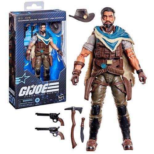 G.I. Joe Classified Series 6-Inch Action Figure Alejandro Balam "sundown" Luna Mendoza