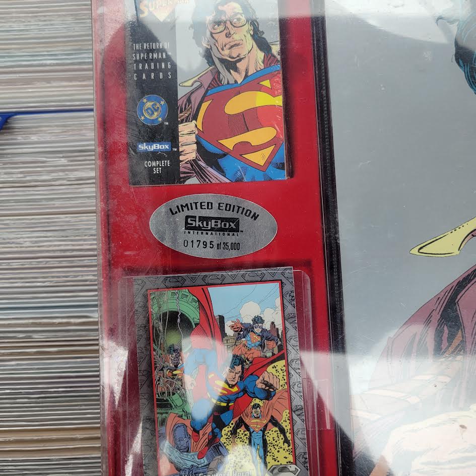 1993 SkyBox - The Return of Superman Trading Cards Factory Sealed Box