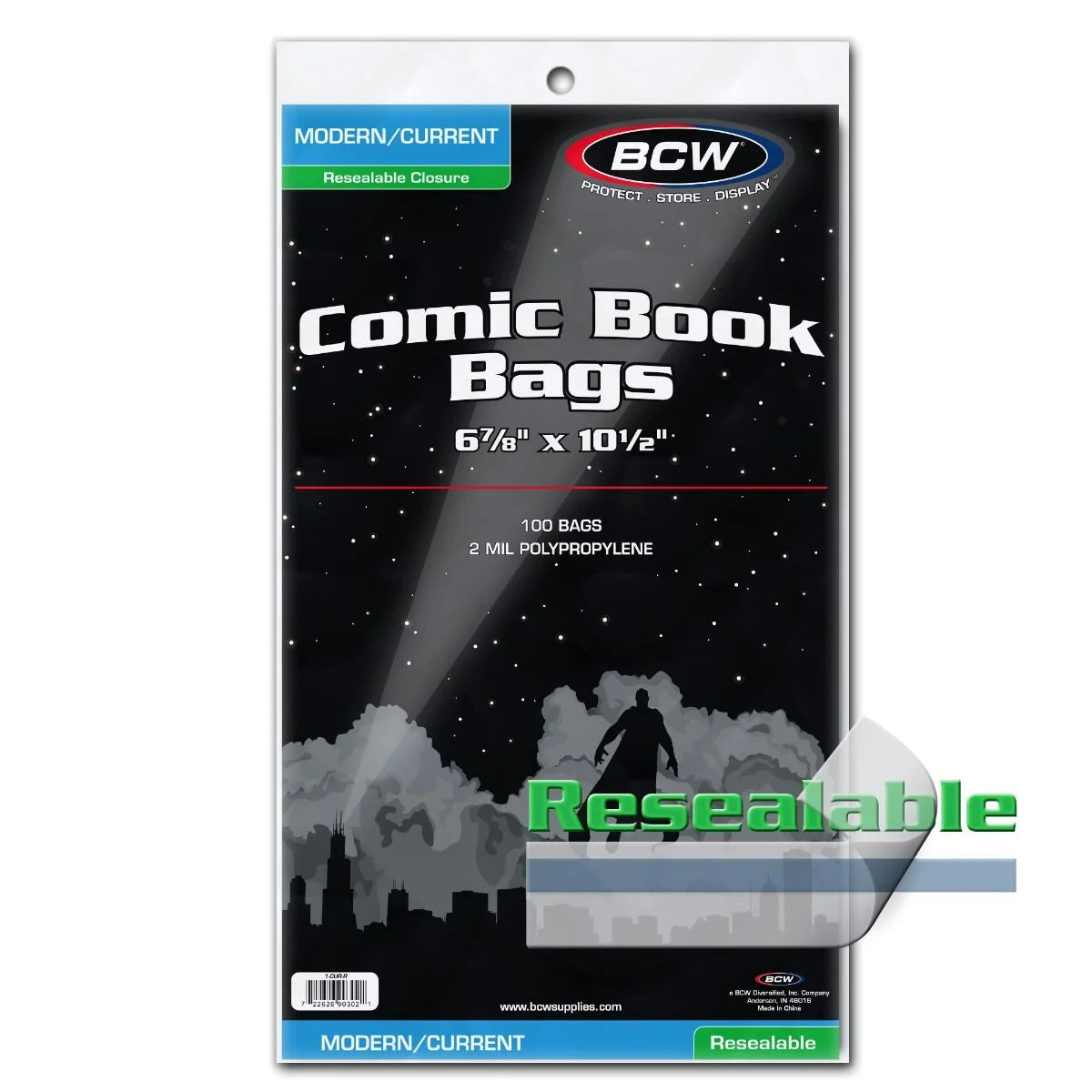 BCW Modern/Current Resealable Bags