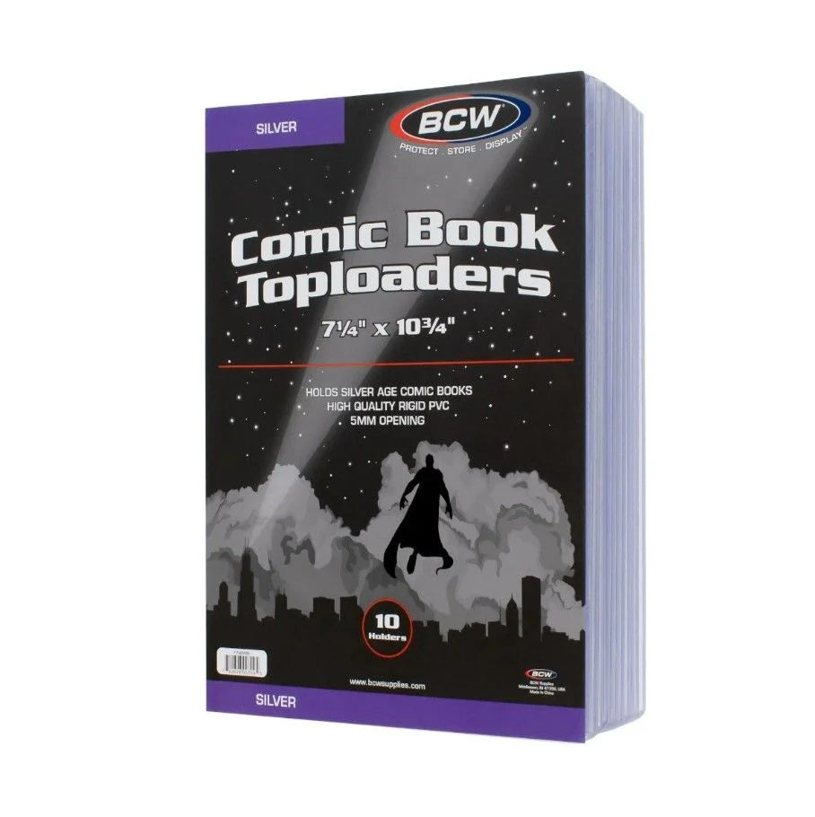 BCW Comic Silver Top Loaders