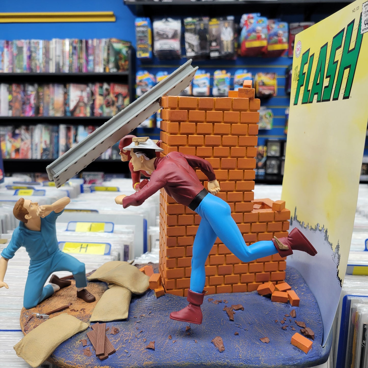 DC Direct Flash of Two Worlds Ltd. Edition 10 1/2" Statue MM Consign