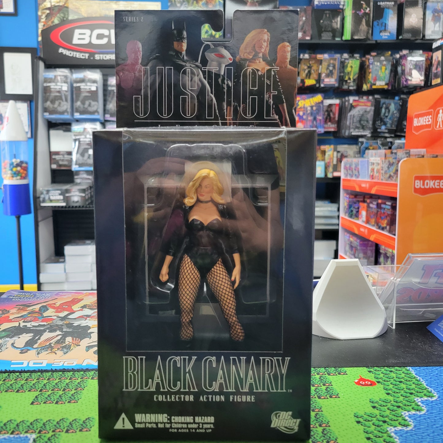 DC Direct Justice Black Canary MM Consign