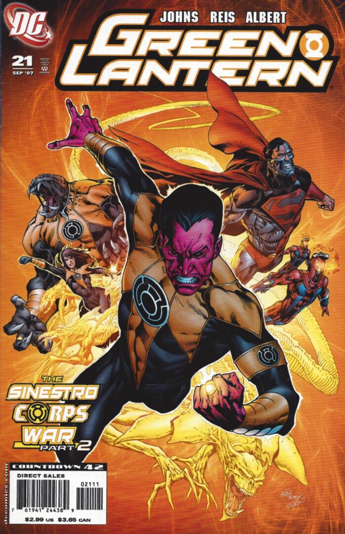 Green Lantern #21 Cover A FN