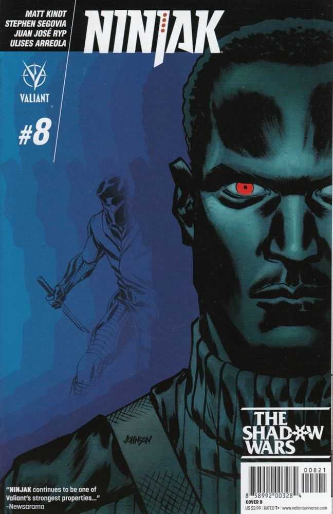 Ninjak #8 Cover B Johnson