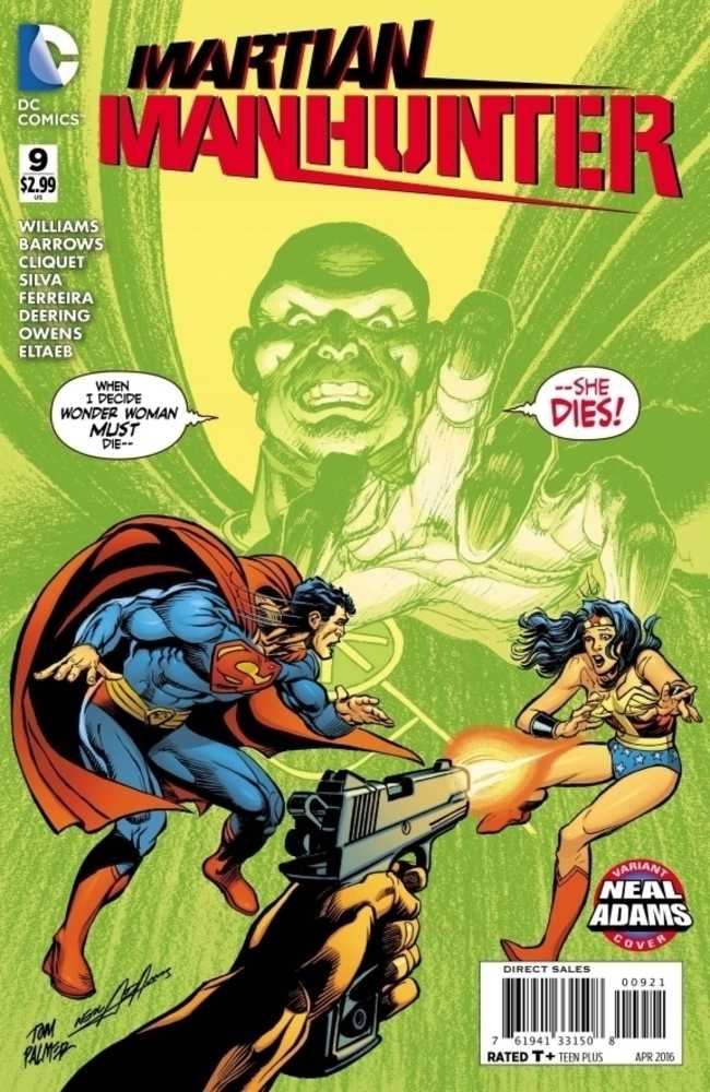 Martian Manhunter #9 Neal Adams Variant Edition NM