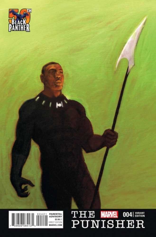 Punisher #4 Zdarsky Black Panther Variant