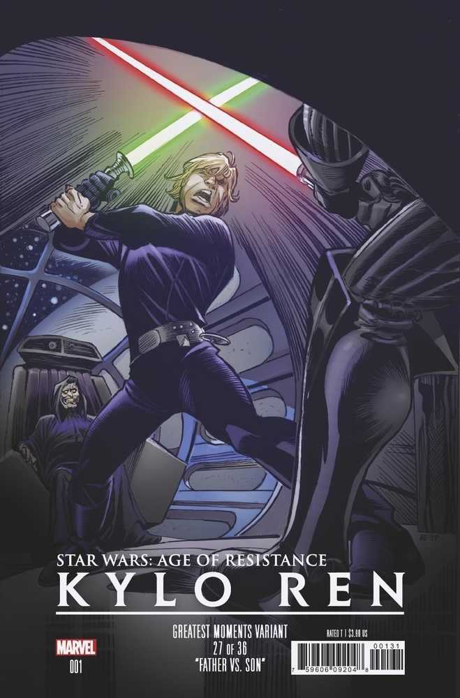 Star Wars Age of Resistance Kylo Ren #1 Greatest Moments Variant