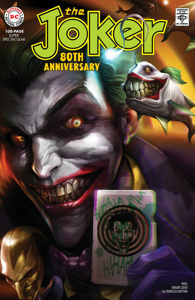 Joker 80th Ann. 100 Page Super Spect #1 1960 Mattina Variant