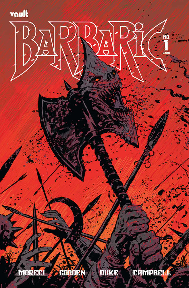 Barbaric #1 Cover B Hixson