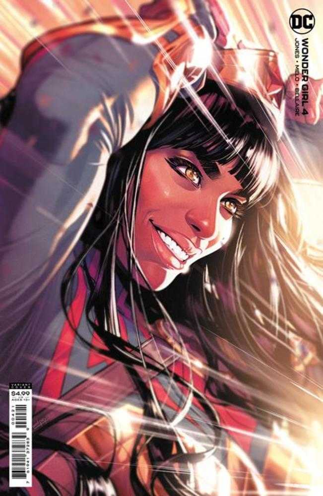 Wonder Girl #4 Cover B Jamal Campbell Variant