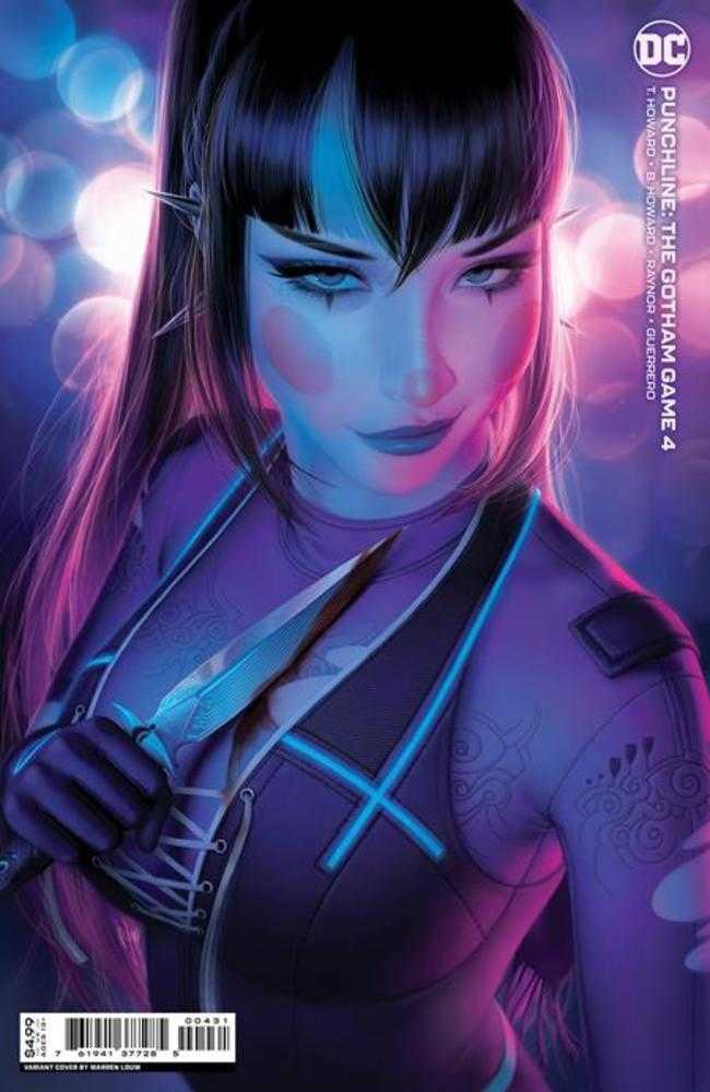 Punchline The Gotham Game #4 (Of 6) Cover C Warren Louw Card Stock Variant NM