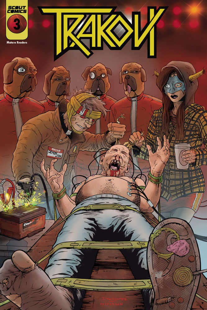 Trakovi #3 (Of 5) Cover B Dillion Korbisser