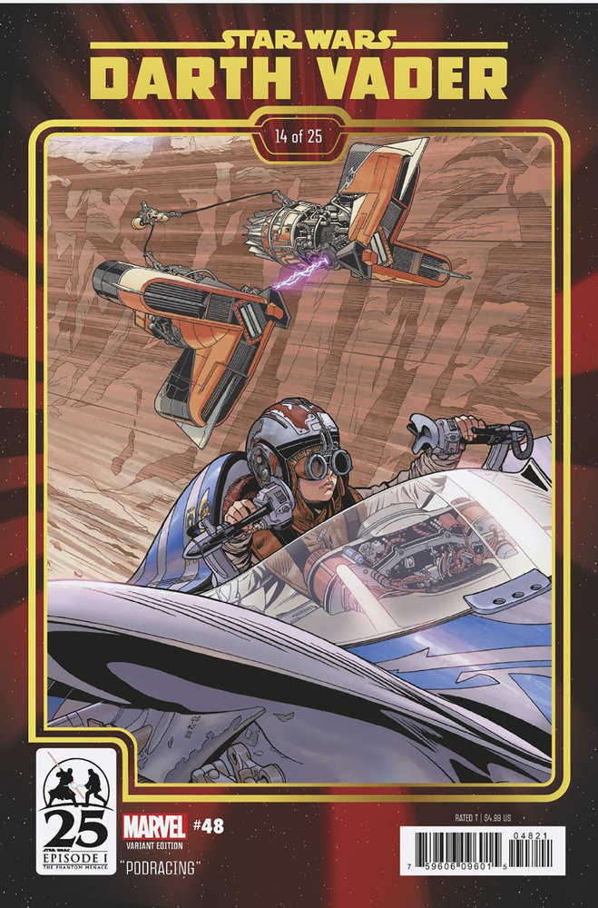 Star Wars: Darth Vader #48 Chris Sprouse The Phantom Menace 25 Th Anniversary Variant