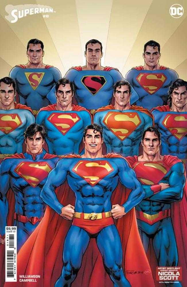 Superman #18 Cover E Nicola Scott Artist Spotlight Variant (Absolute Power)