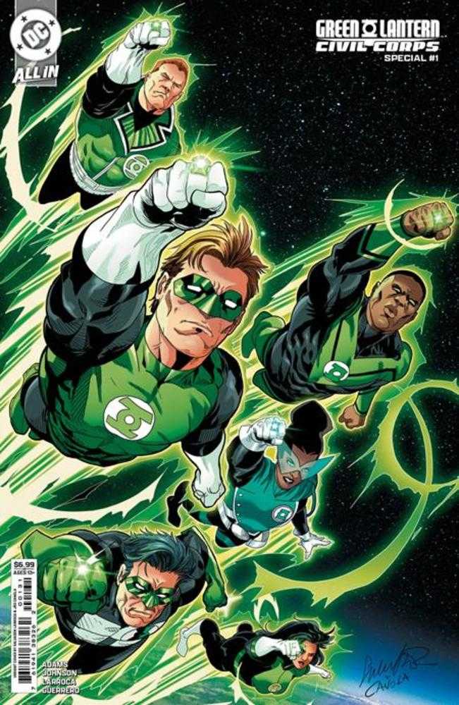 Green Lantern Civil Corps Special #1 (One Shot) Cover B Salvador Larroca Variant