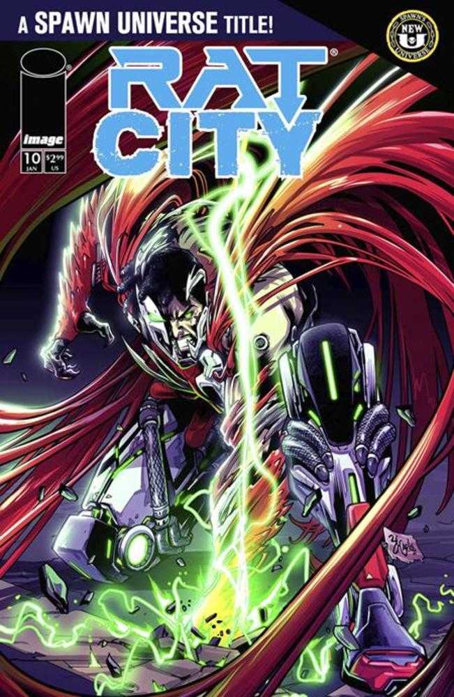 Rat City #10 Cover A Carlos