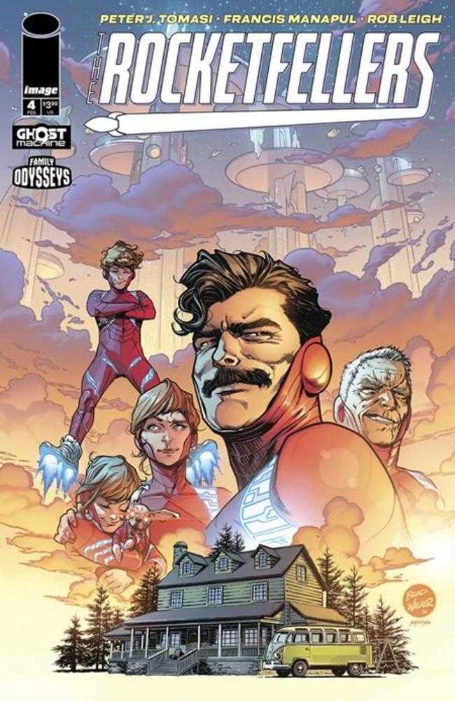 Rocketfellers #4 Cover B Brad Walker & Brad Anderson Variant NM