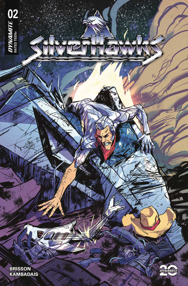 Silverhawks #2 Cover L 10 Copy Variant Edition Cousens Battle Damage