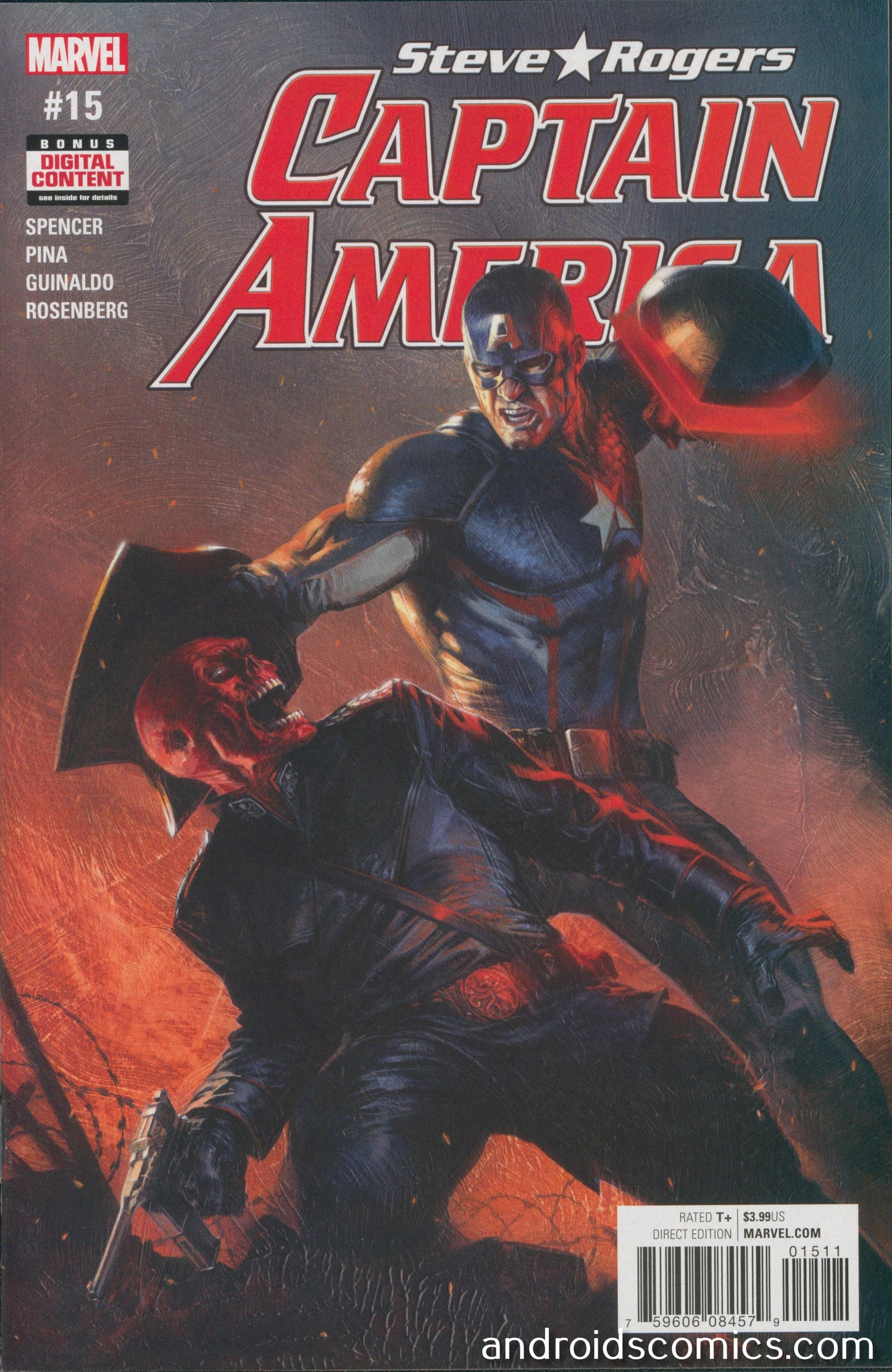 Captain America Steve Rogers #15 NM