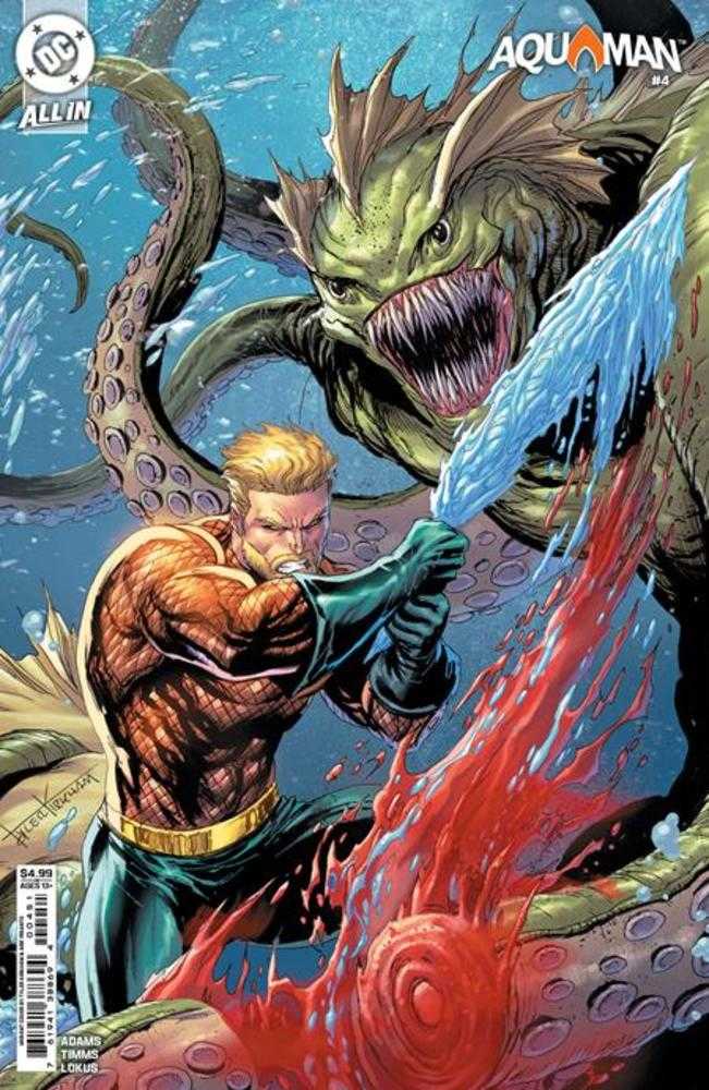 Aquaman #4 Cover D Tyler Kirkham Card Stock Variant NM