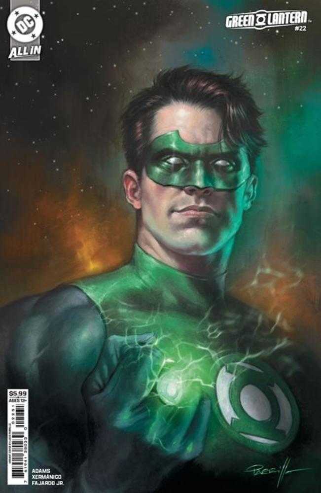Green Lantern #22 Cover B Lucio Parrillo Card Stock Variant NM