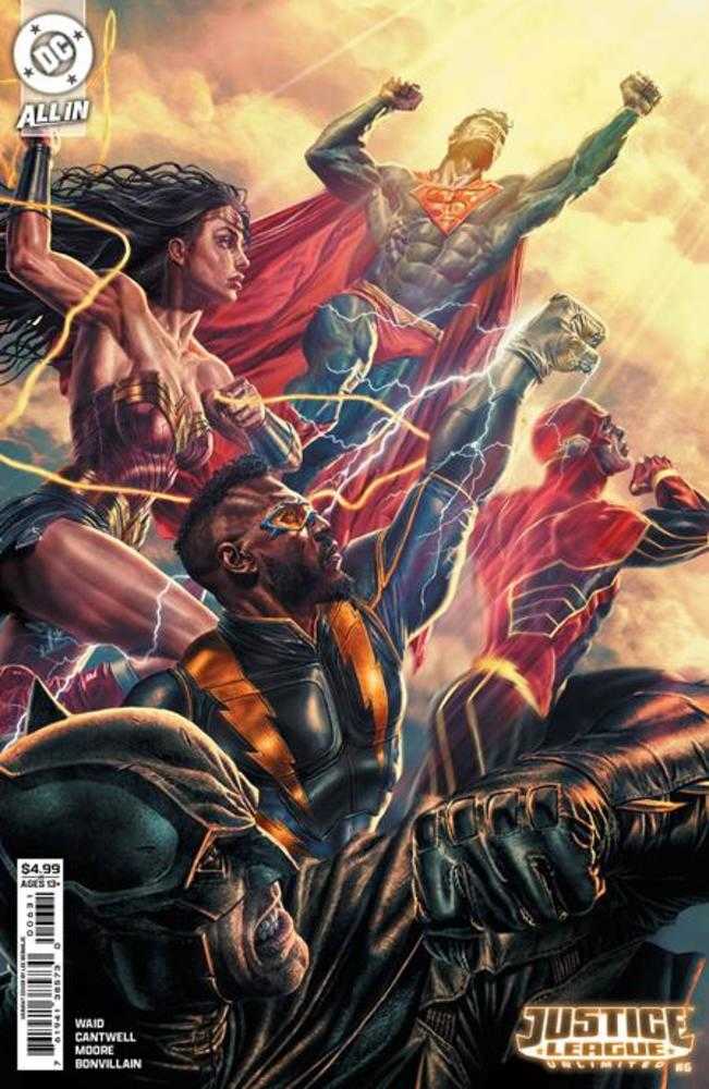 Justice League Unlimited #6 Cover B Lee Bermejo Card Stock Variant (We Are Yesterday) NM