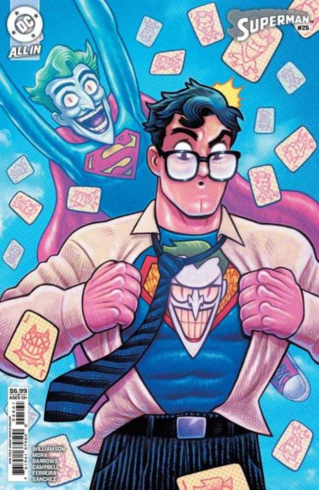 Superman #25 Cover F Dan Hipp April Fools Card Stock Variant NM