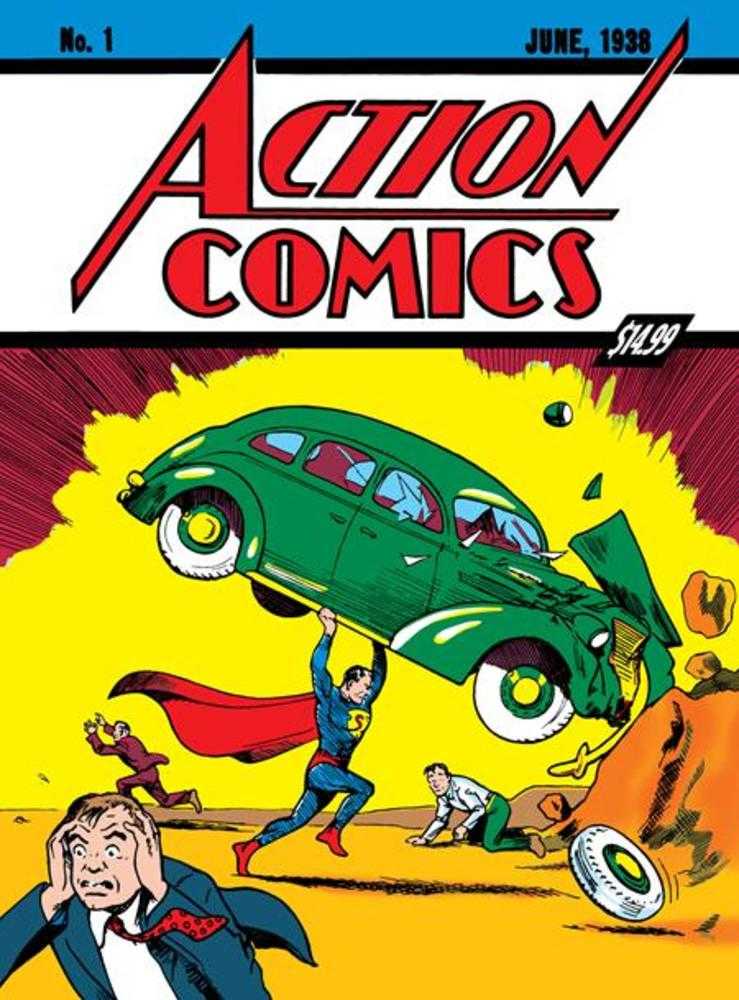 Superman Day 2025 Action Comics #1 Golden Age Sized Facsimile Edition Cover C Joe Shuster Foil Variant