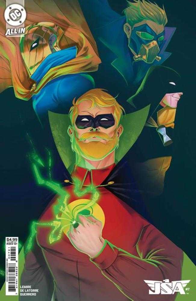 JSA #7 Cover B Sweeney Boo Card Stock Variant NM