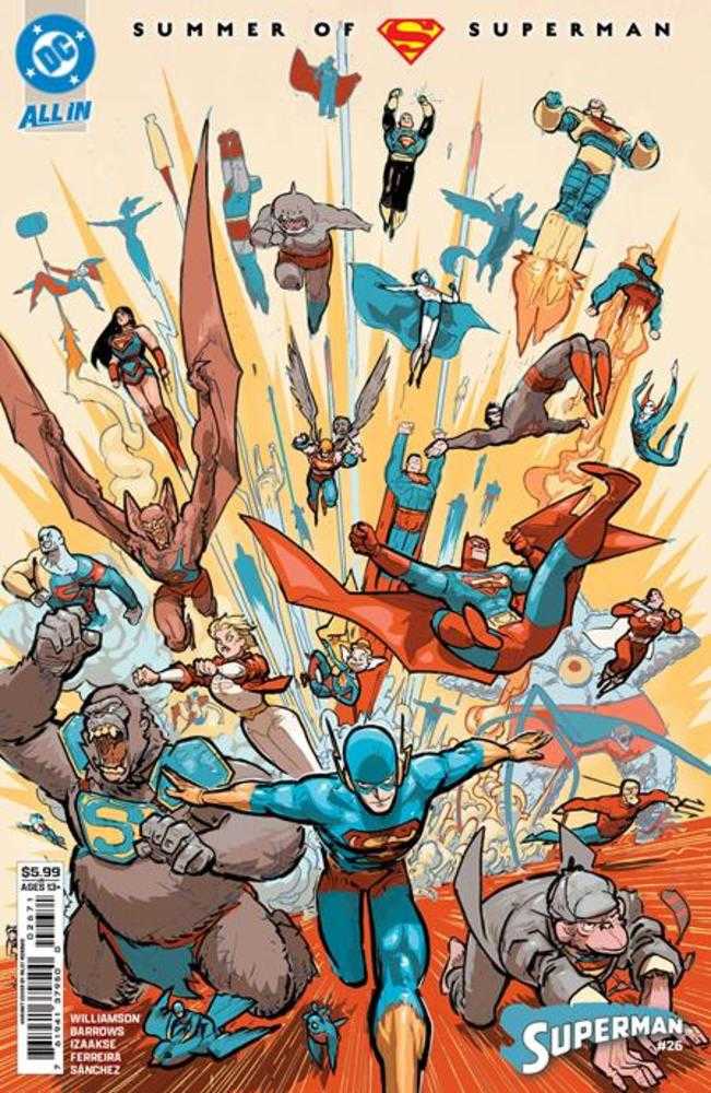 Superman #26 Cover E Riley Rossmo Supersmash Up Card Stock Variant