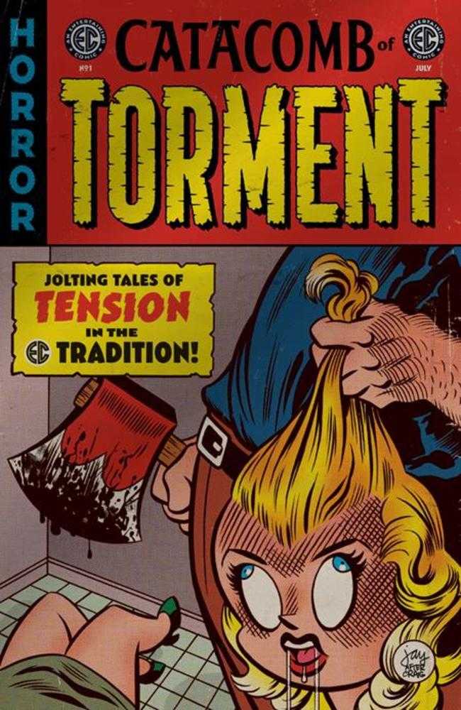 Local Comic Shop Day 2025 EC Catacomb Of Torment #1 Cover K Jay Stephens Foil Variant