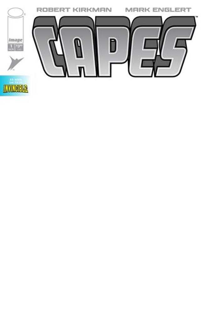 Invincible Universe Capes #1 Cover F Blank Sketch Variant