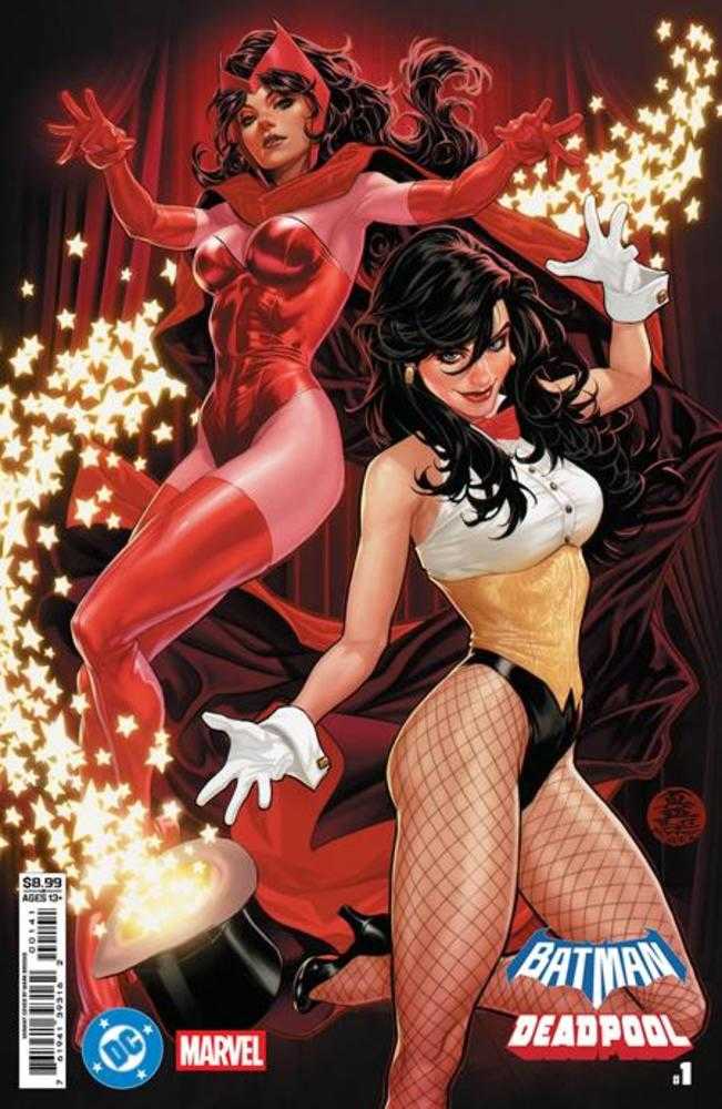Batman Deadpool #1 (One Shot) Cover D Mark Brooks Zatanna Scarlet Witch Card Stock Variant