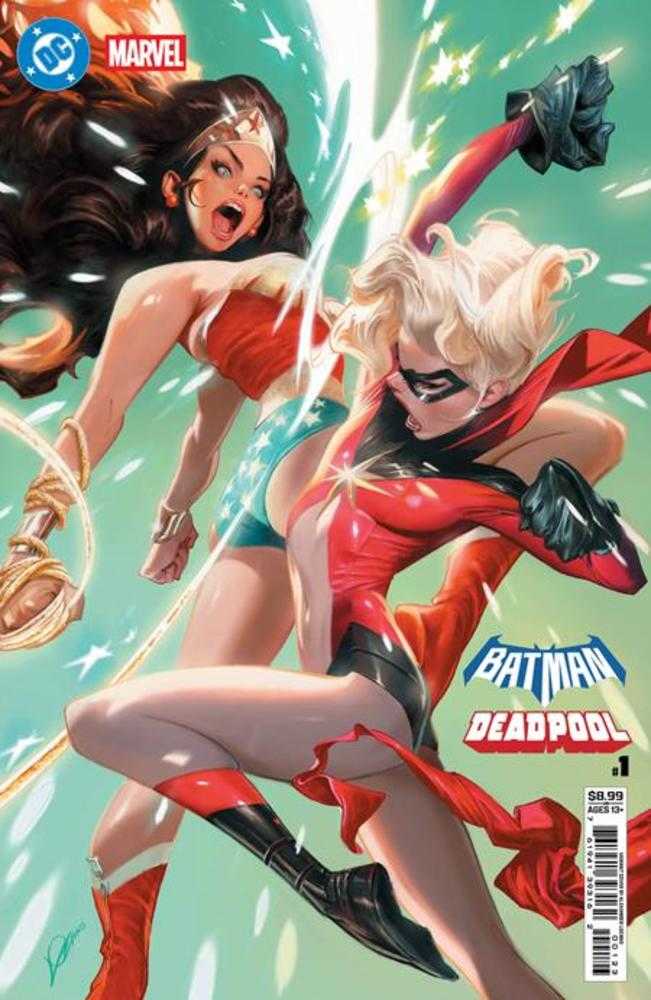 Batman Deadpool #1 (One Shot) Cover L Alexander Lozano Wonder Woman Ms Marvel Card Stock Variant