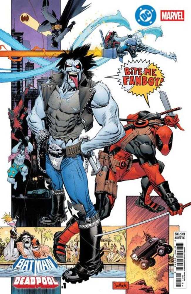 Batman Deadpool #1 (One Shot) Cover M Sean Gordon Murphy Lobo Deadpool Card Stock Variant