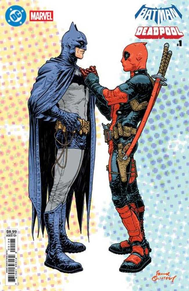 Batman Deadpool #1 (One Shot) Cover N Frank Quitely Batman Deadpool Card Stock Variant