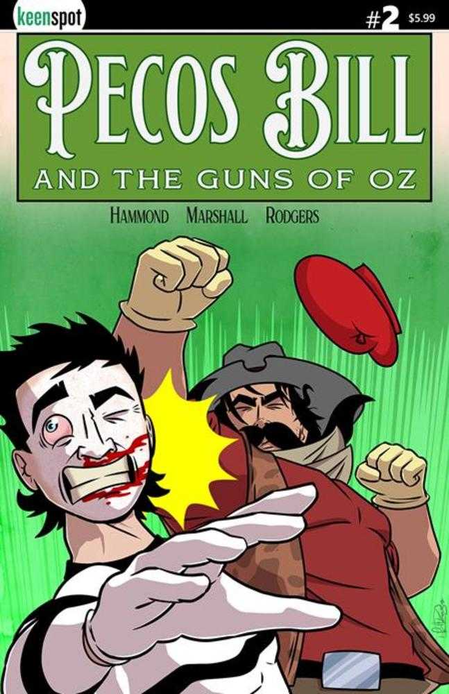 Pecos Bill & The Guns Of Oz #2 Cover C Matt Rodgers Variant (Mature)