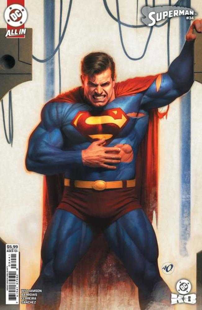 Superman #34 Cover D Ariel Olivetti Card Stock Variant (DC K.O.)