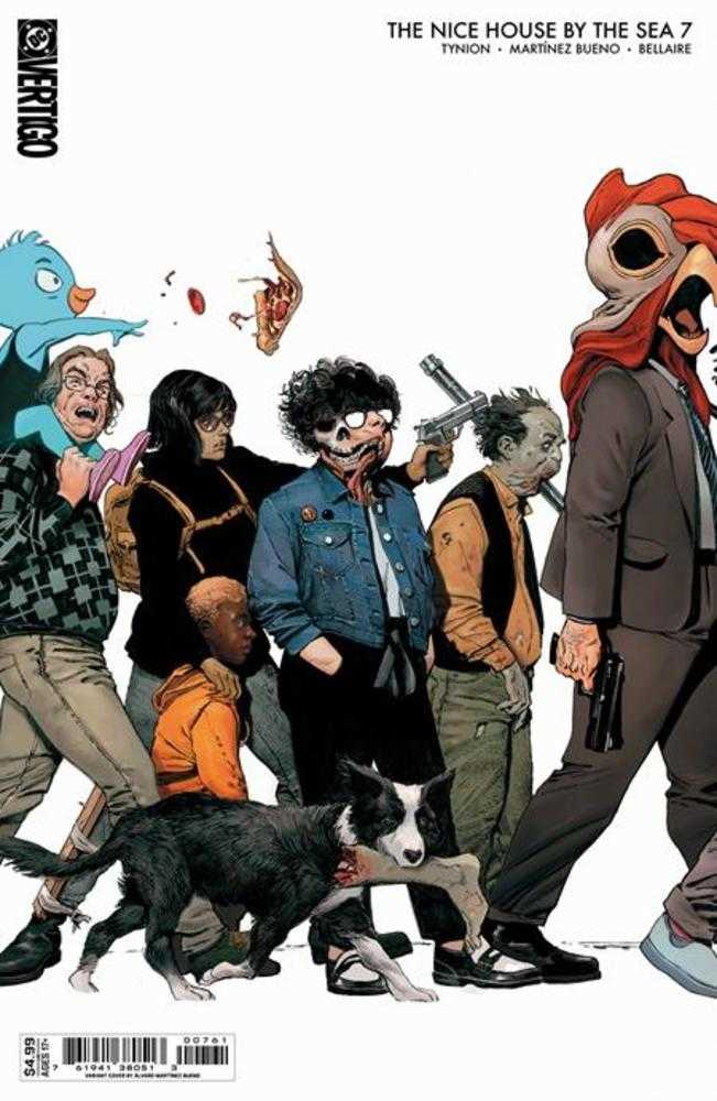 Nice House By The Sea #7 (Of 12) Cover E Alvaro Martinez Bueno Connecting Card Stock Variant (Mature)