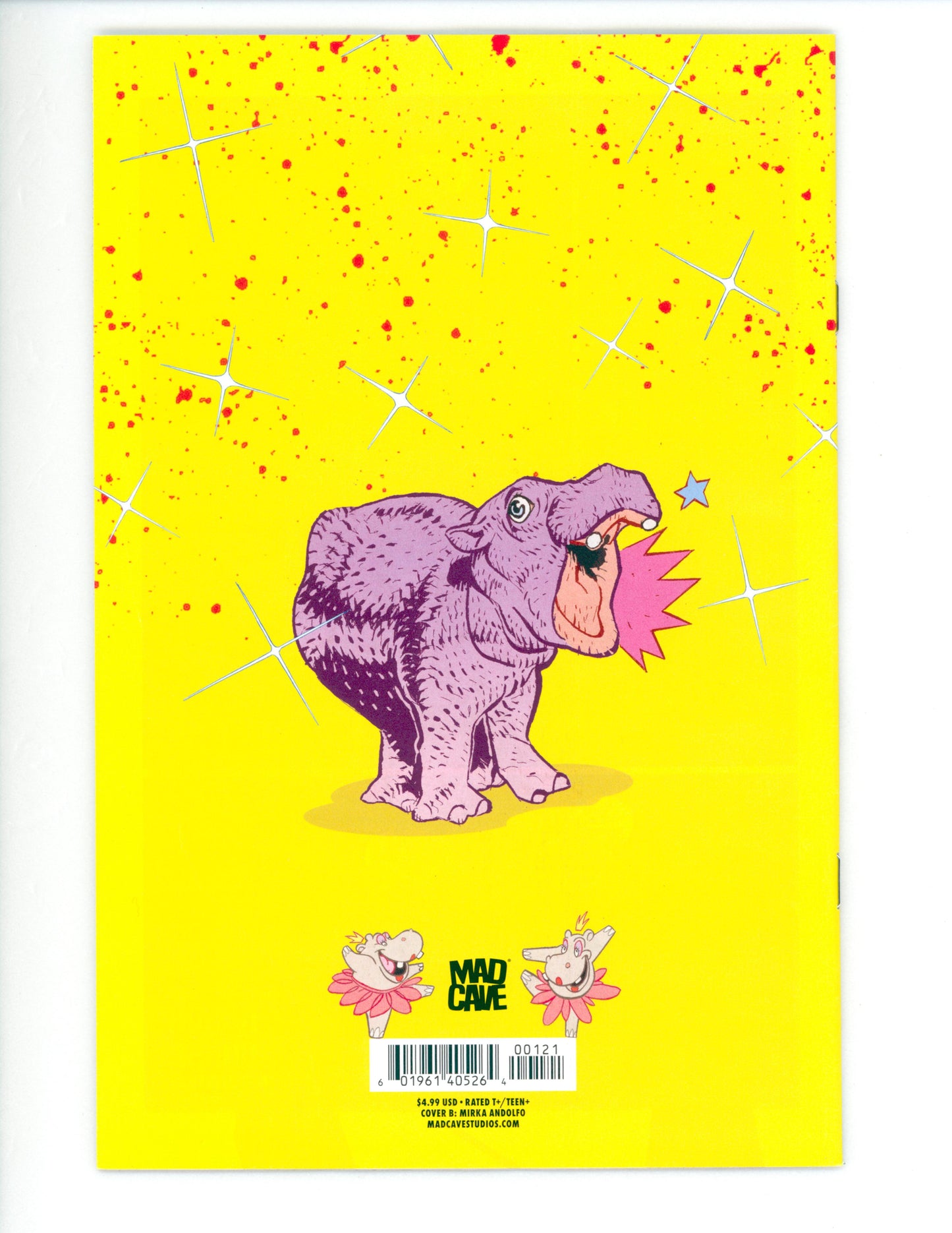Florida Hippopotamus Cocaine Massacre #1 (Of 4) Cover B Mirka Andolfo Variant (Mature)