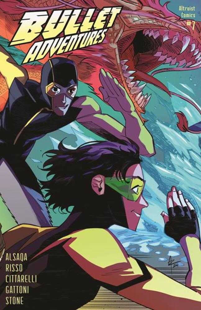 Bullet Adventures #7 Cover B Andre Risso Francesca Cittarelli Variant
