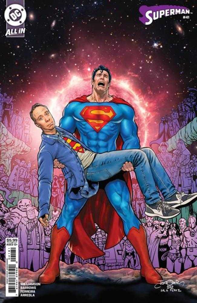 Superman #41 Cover F Jason Badower Stuart Fails To Save The Universe Card Stock Variant (Kingdom Of Zod)