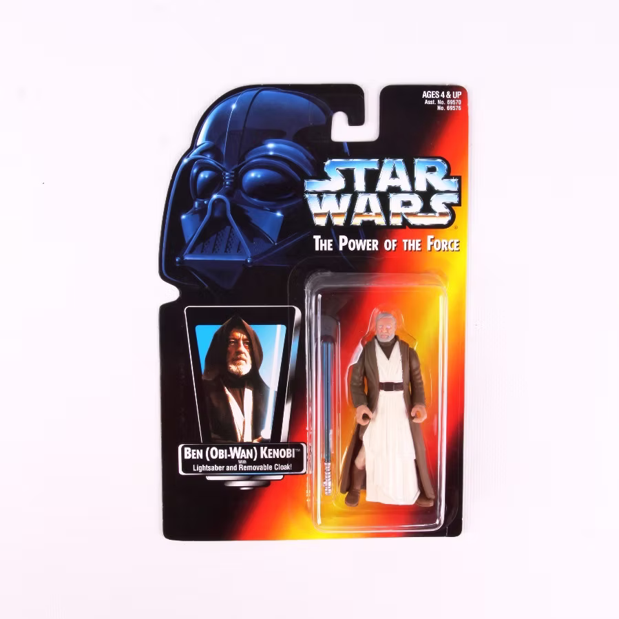 Star Wars Power of the Force Ben (Obi-Wan) Kenobi With Lightsaber