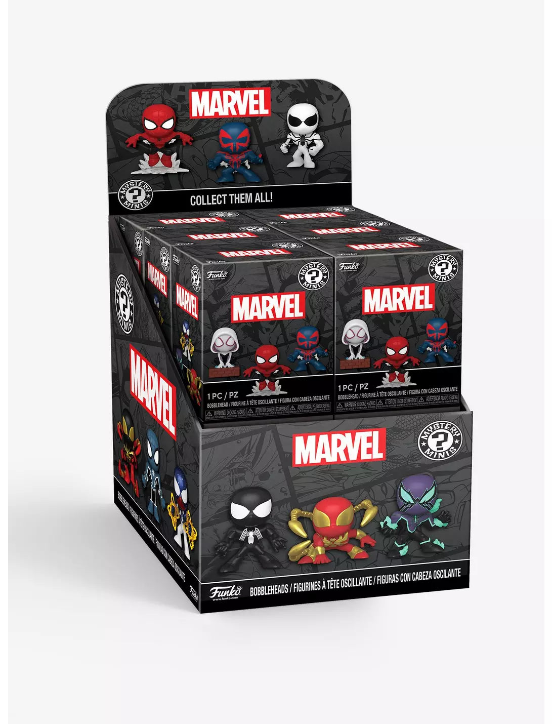 Mystery Minis Spider-man Box