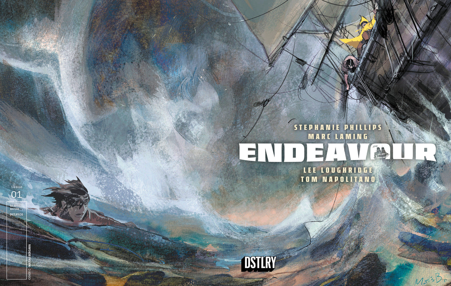 Endeavour #1 Cover C Matias Bergara 10 Copy Variant
