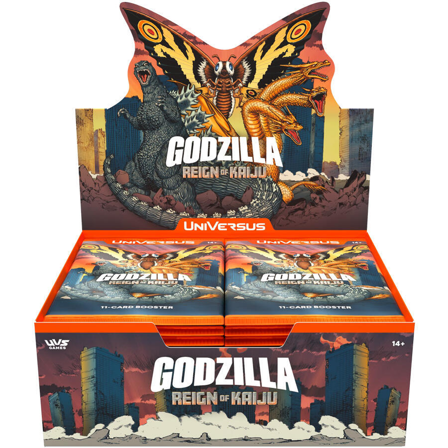Godzilla Reign of Kaiju Universus packs