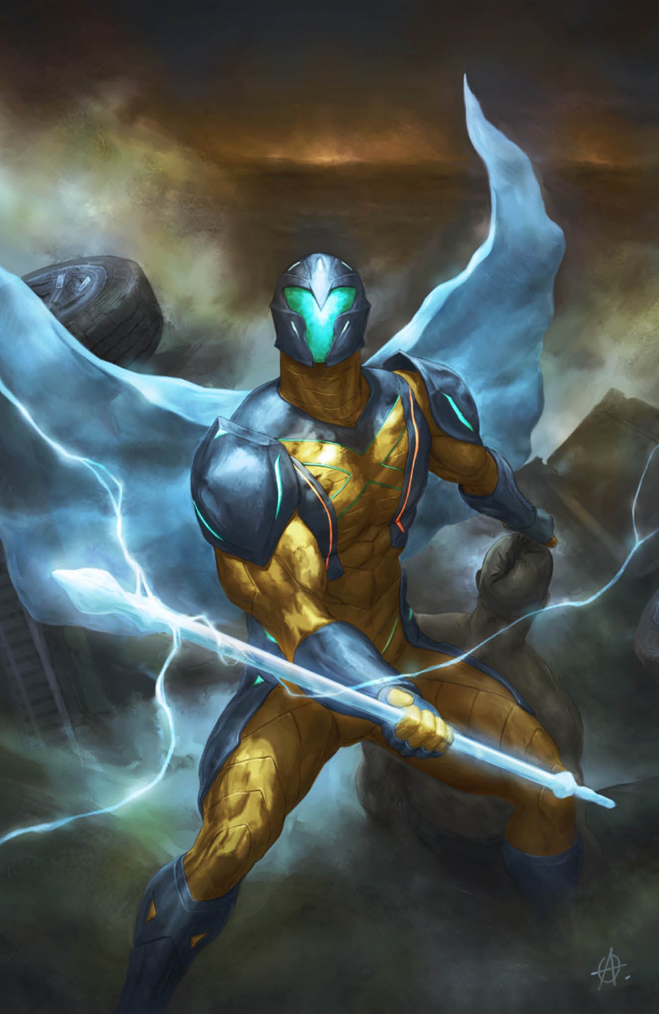 Valiant Beyond: The X O Manowar #2 Variant D (Alessio Full Art)