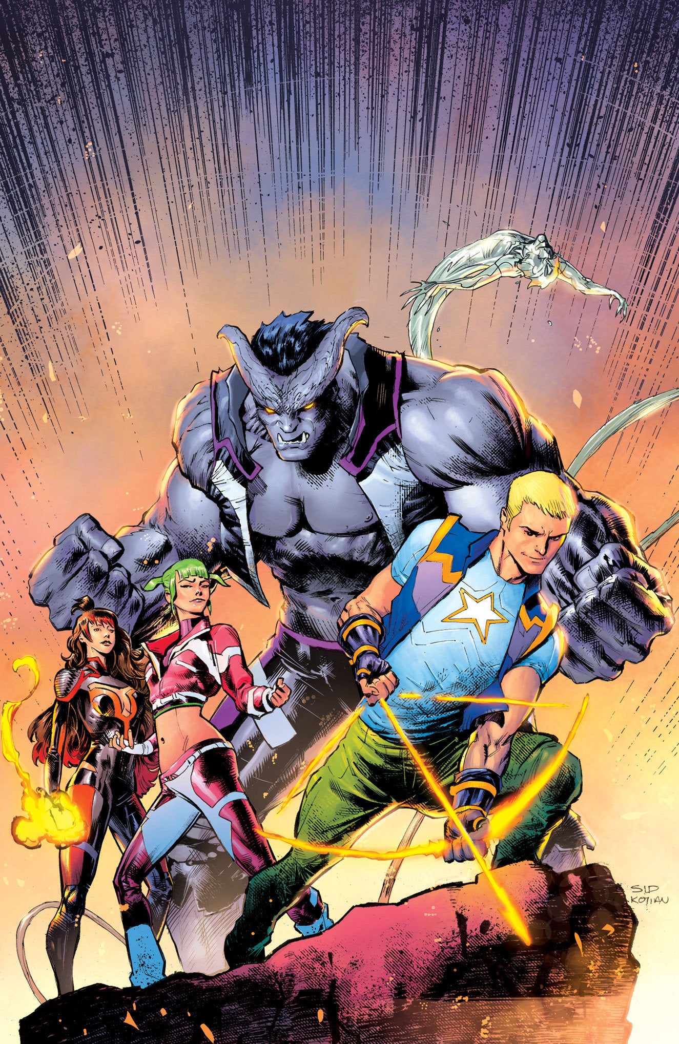 Valiant Beyond: All New Harbinger #3 Variant E (Kotian Full Art)