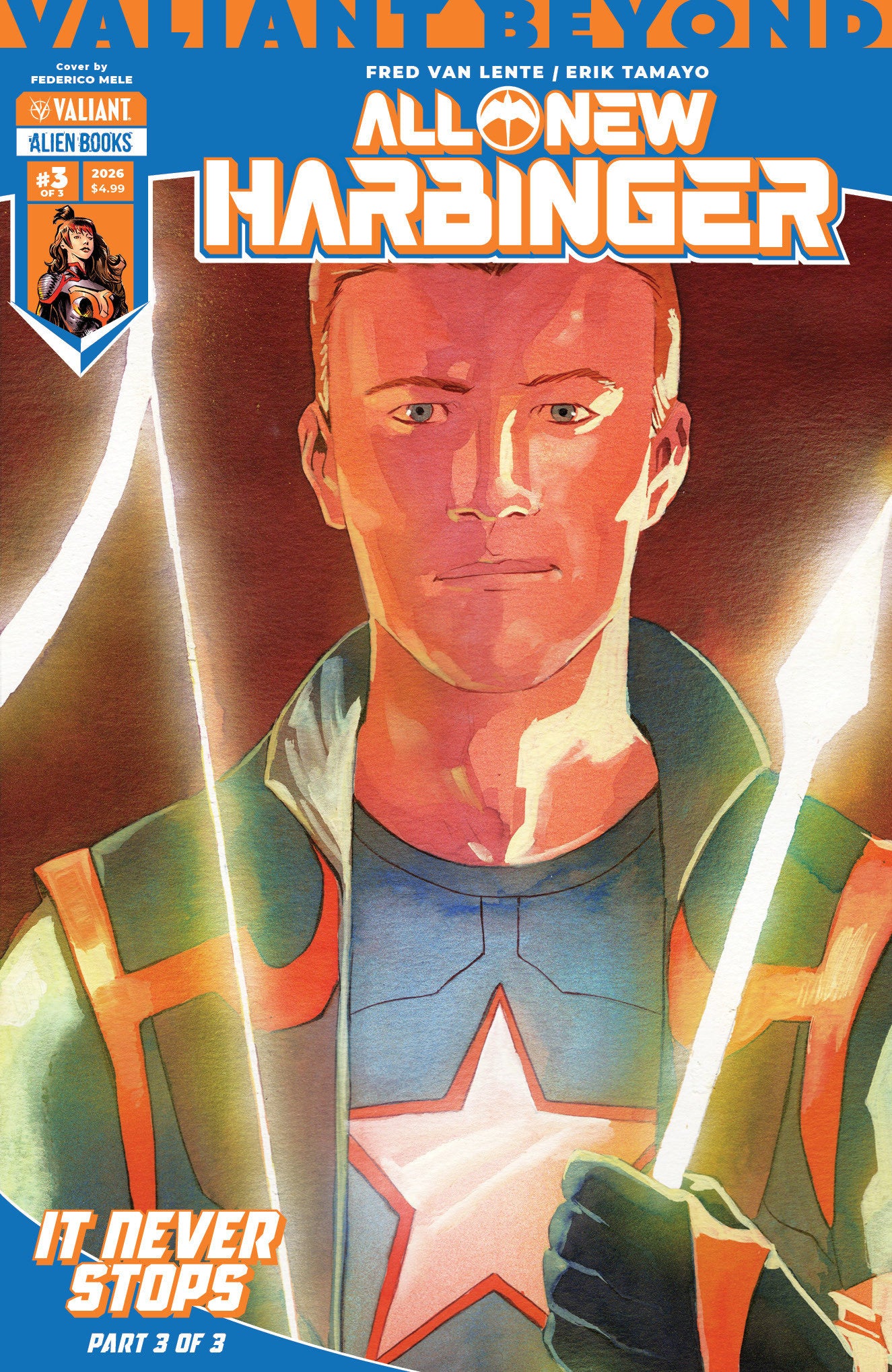 Valiant Beyond: All New Harbinger #6 It Never Stops #3 Variant B (Mele)