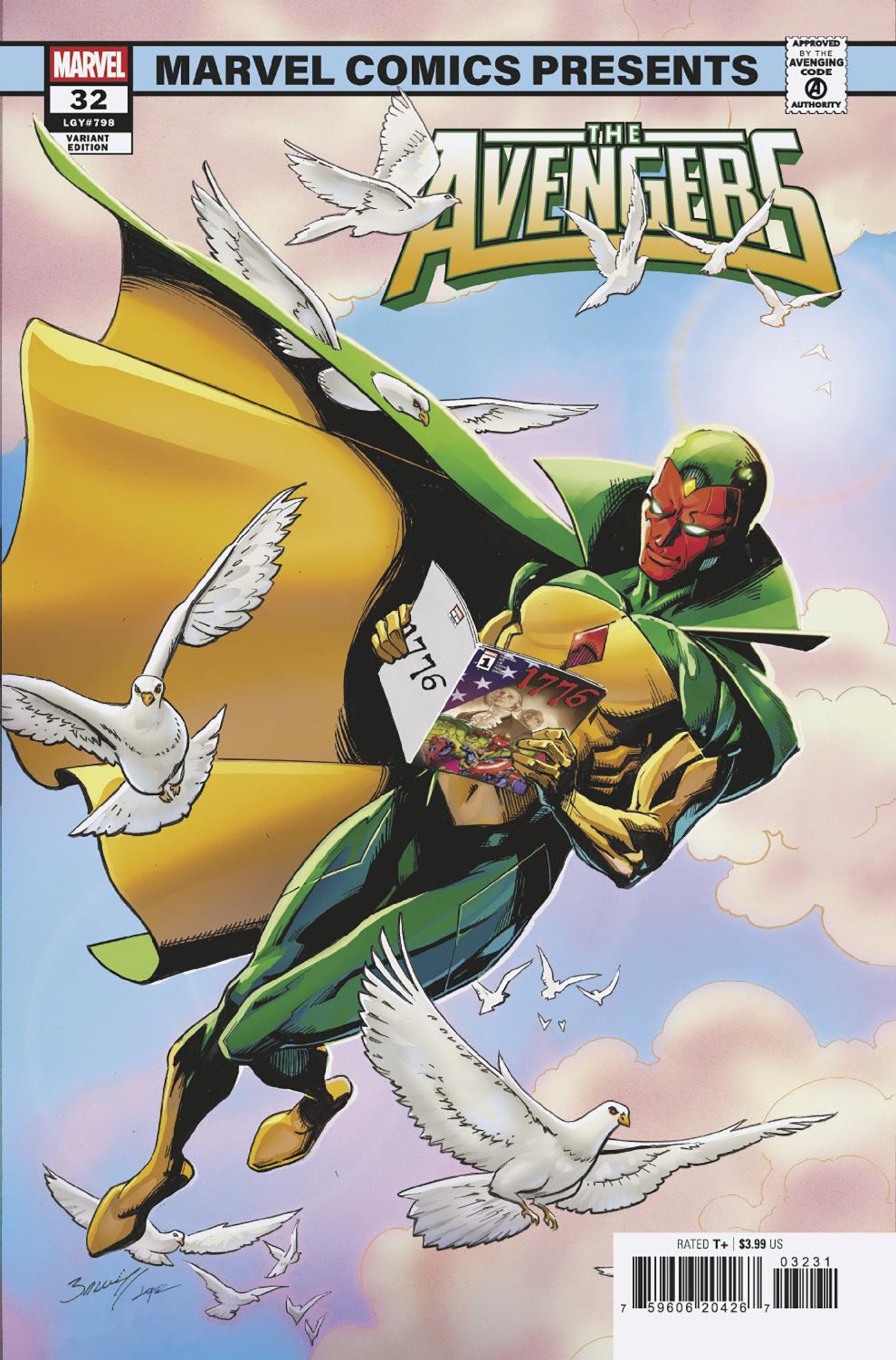 Avengers #32 Mark Bagley Marvel Comics Presents Variant